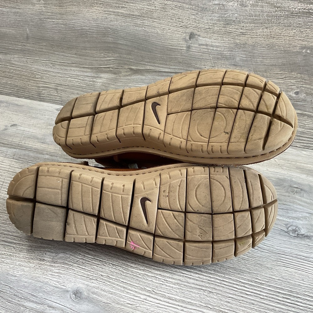 Nike Considered Mid Desert Oak Brown Leather Woven Vintage 311076-221 Size 8.5 - Picture 11 of 16